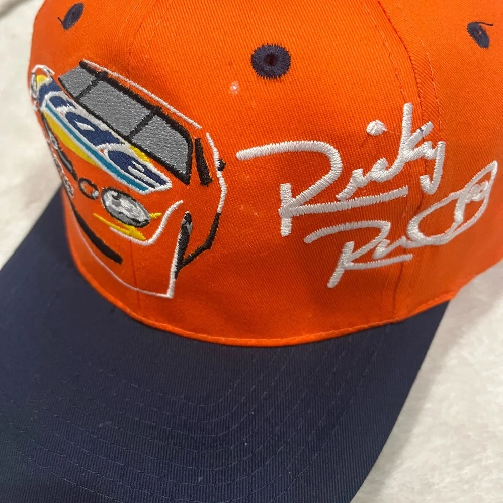 Vintage Tide Ricky Rudd Strapback Velcro hat - Picture 3 of 4